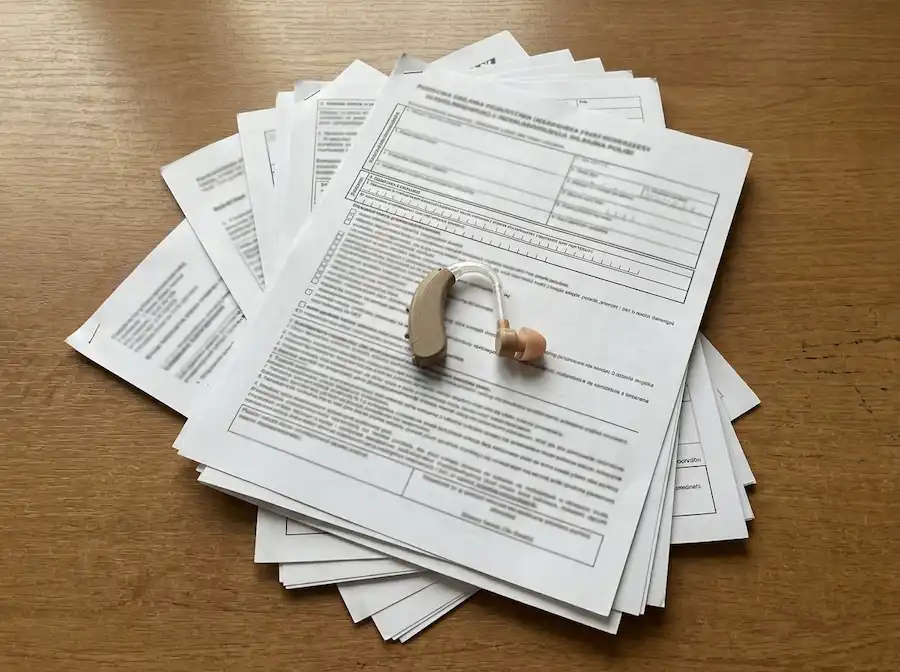 Tradycyjny aparat słuchowy na receptę
